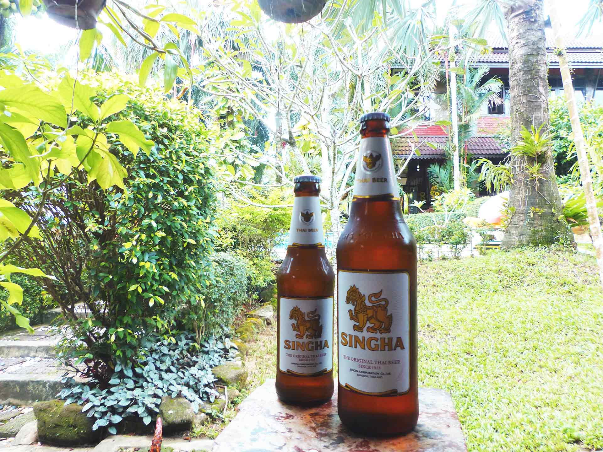 Thailändisches Bier Chang, Leo, Singha und Tiger im Vergleich