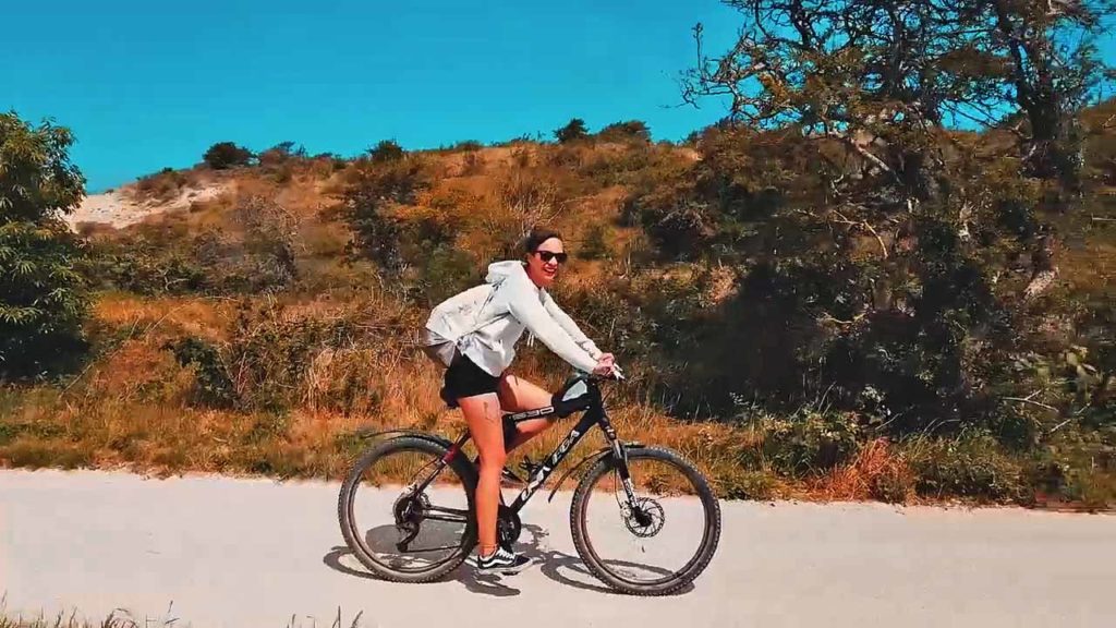 Urlaub in renesse mit dem fahrrad