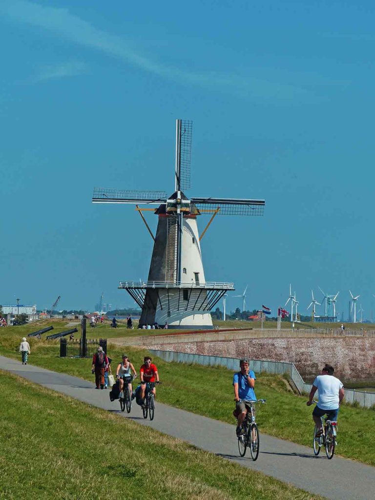 Urlaub in renesse • windmühle