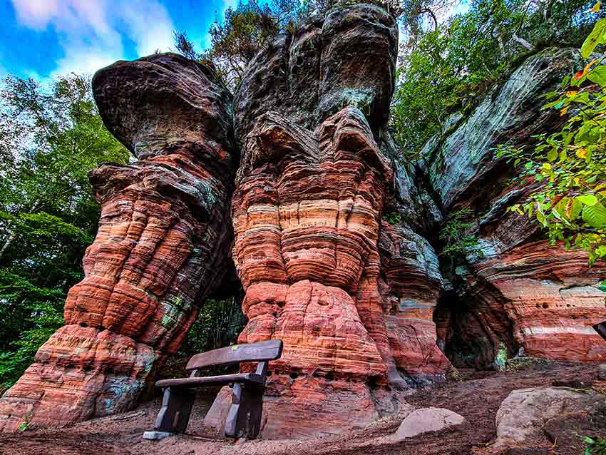 Bruderfelsen Pfälzerwald Highlights