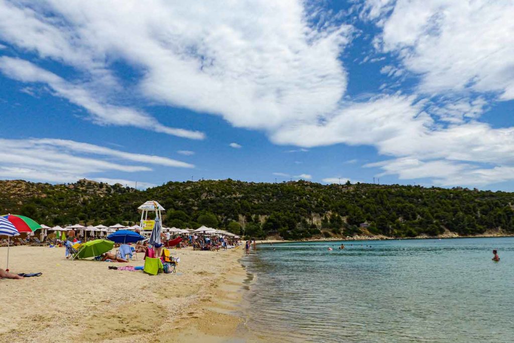 Kastri Beach - Strände in Chalkidiki