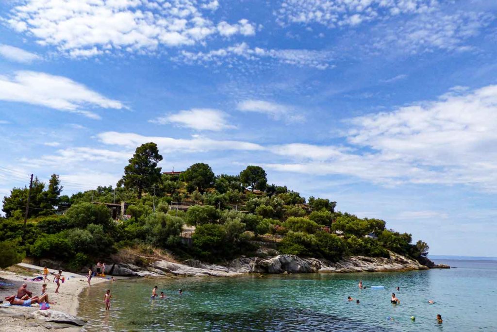 Spahti Beach - Strände in Chalkidiki