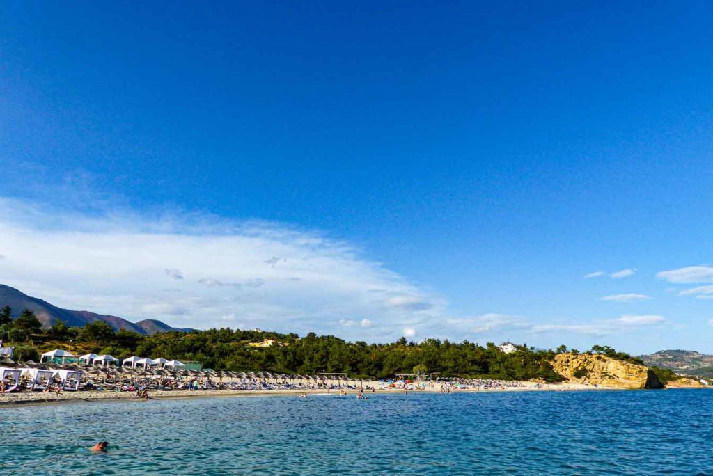 Tripiti beach - Strände Thassos