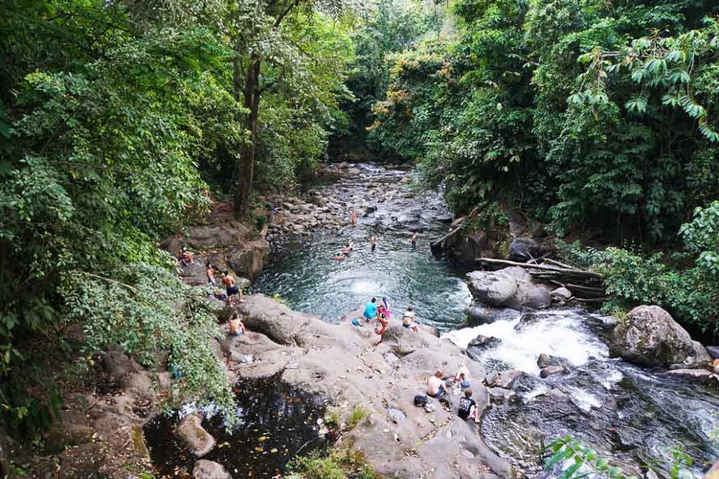 La Fortuna - el salto