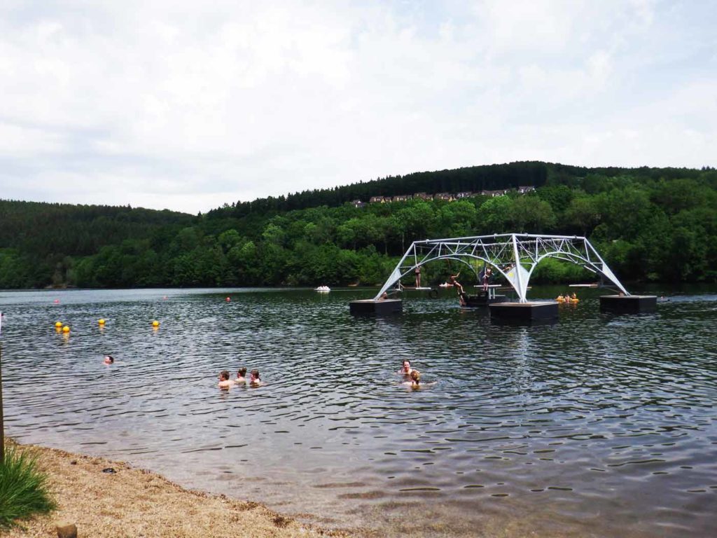 Badesee eifel - Kronenburger see