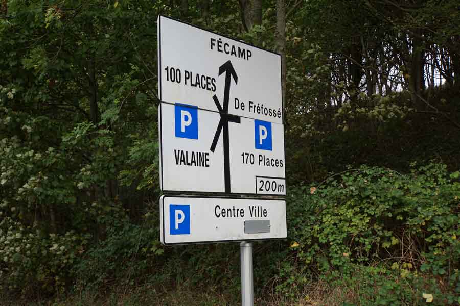 Etretat parken