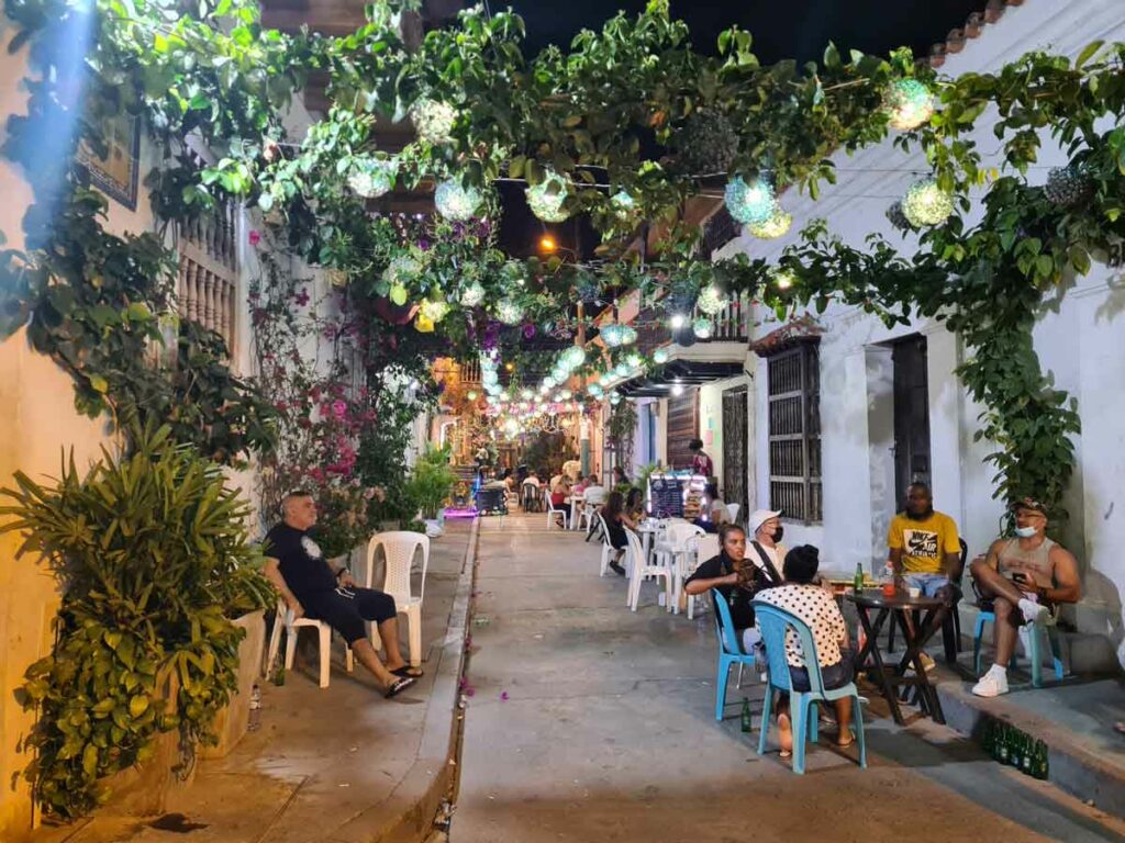 Nachtleben Cartagena Kolumbien