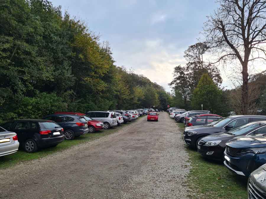 Parken in Etretat