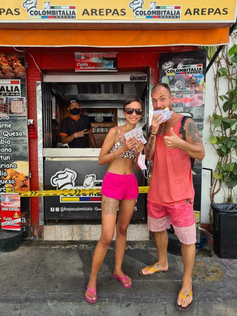 Streetfood Kolumbien