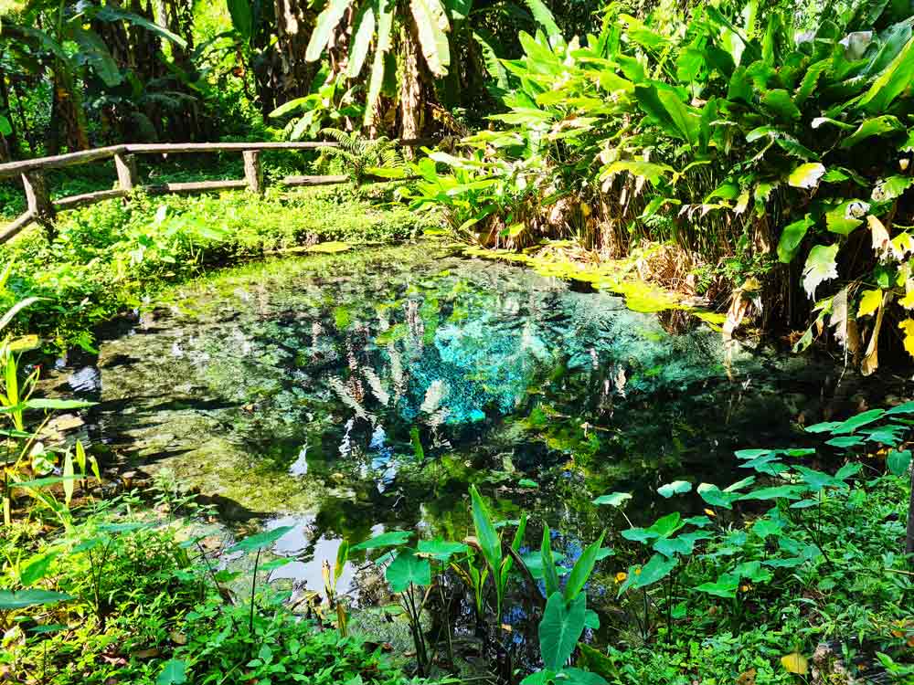 Nam Phu Chet Si Quelle am Sticky Waterfall