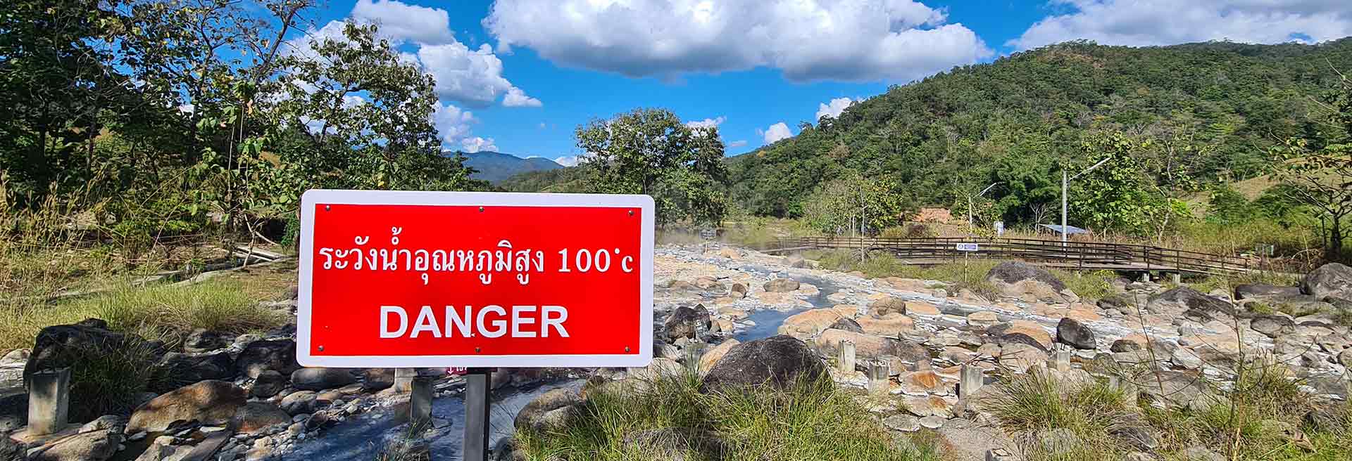 Kostenlose Hot Springs in Pai Header
