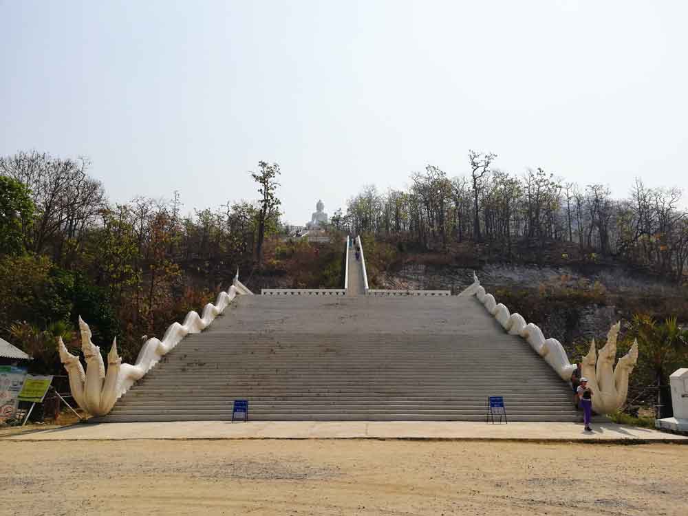 Pai Thailand weg zum Big Buddha