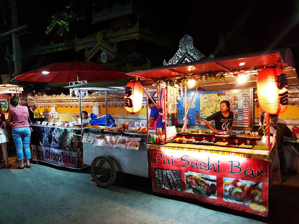 streetfood in Pai thailand