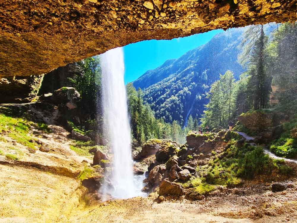 Pericnik Wasserfall Slowenien Rundreise highlights