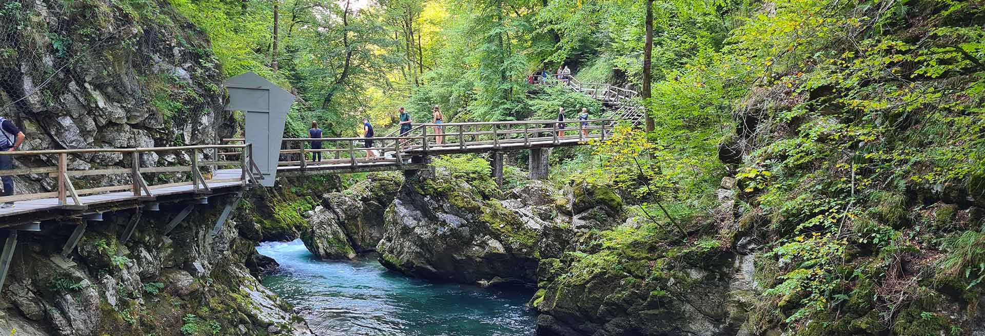 Wandern in Slowenien - Vintgar Klamm Header
