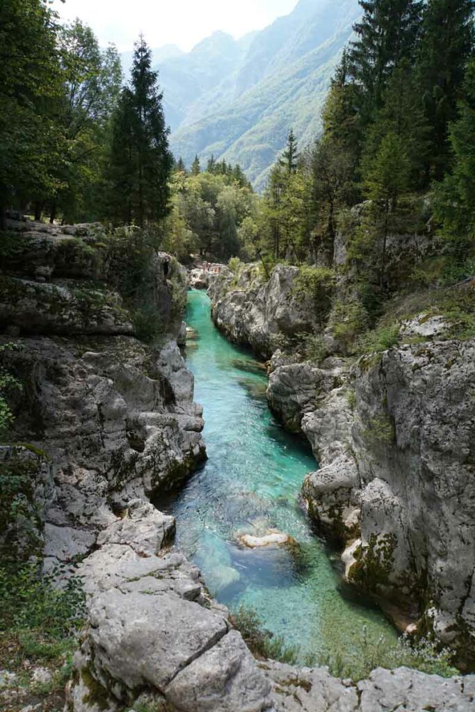 Soca Tal Slowenien