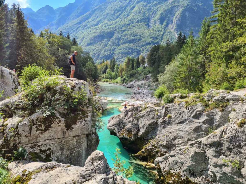 Soca Tal wandern